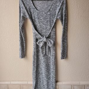 Grey A Pea in the Pod Maternity Dress